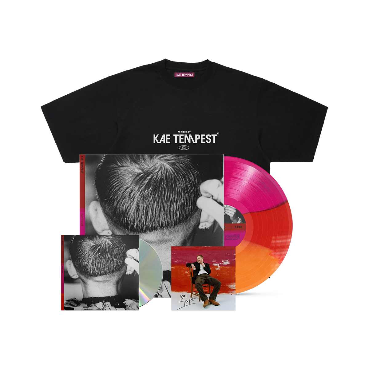 Black Picture T-Shirt + Sunset LP + CD + Signed Art Card